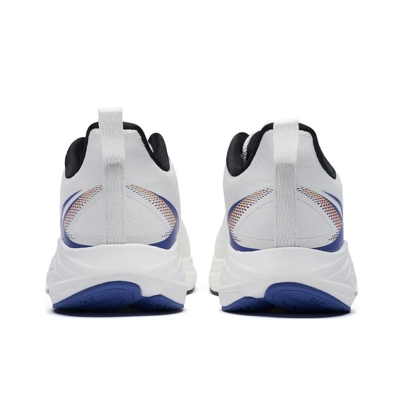 361° Cushioning, Slip Resistant, And Abrasion Resistant Low Top Running Shoes Men's White Blue-3
