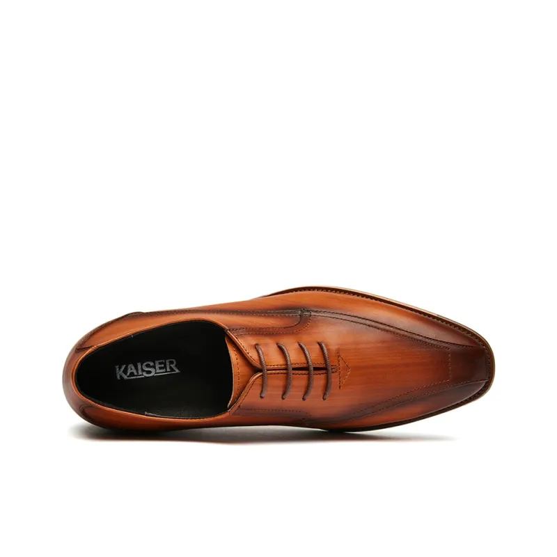 KAISER Dress Shoes Men Low Top Brown/Brown-20