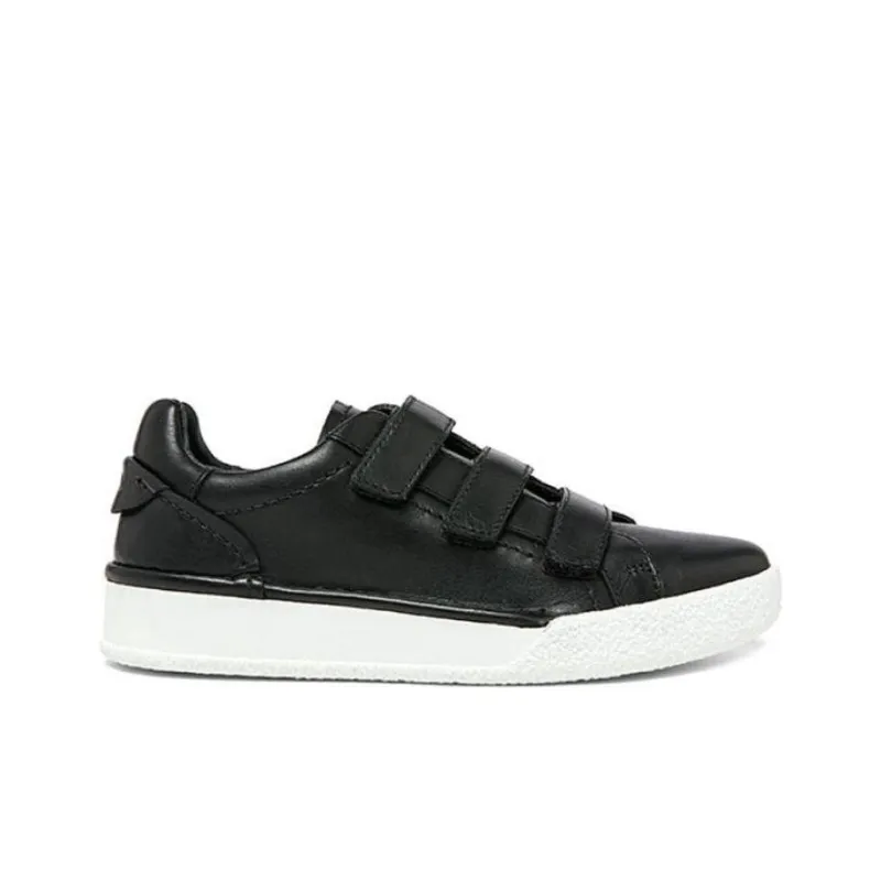 Clarks Stylish Skateboarding Shoes Women's Black-1