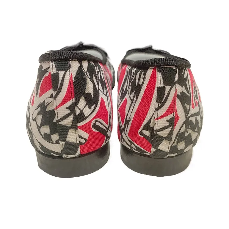 CHANEL Women's Casual Shoes Women's Black White Red-3