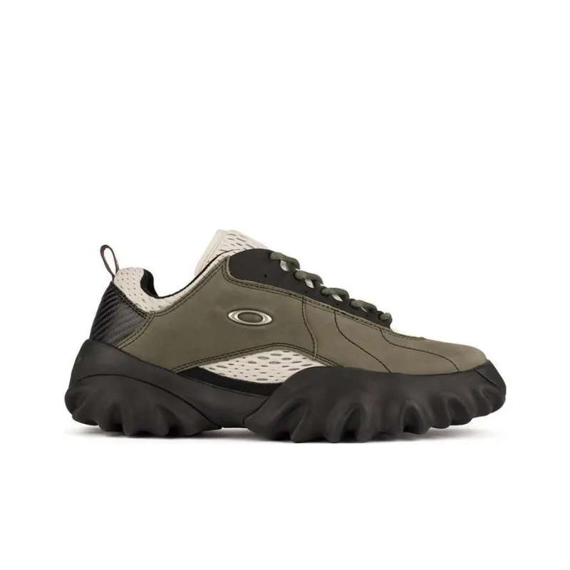 Oakley Factory Team Chop Saw Brain Dead Olive Nubuck Leather-1