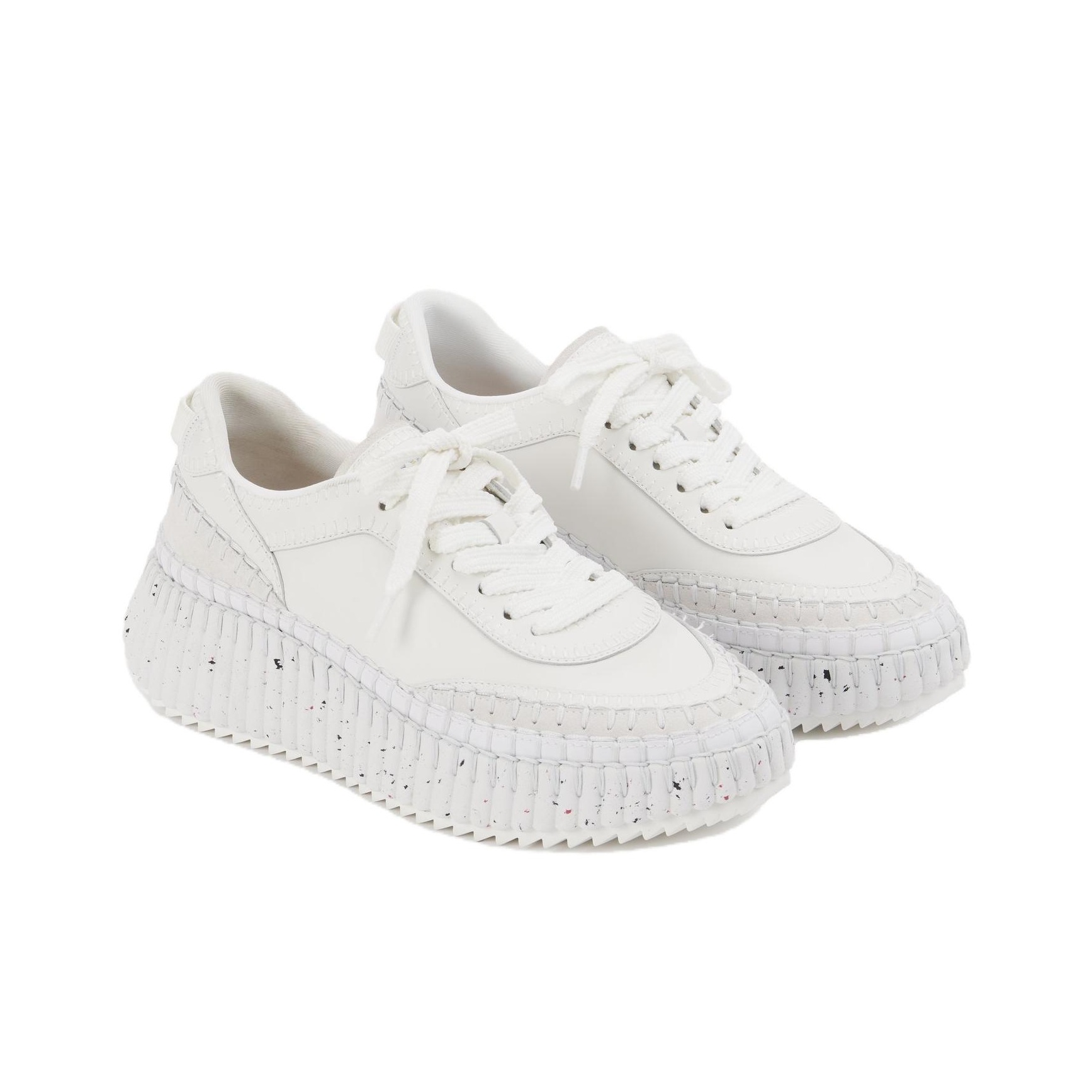 Chloé Nama Low-Top Sneakers EU 37 - POIZON Chloé Nama Low-Top Sneakers EU 37 - POIZON