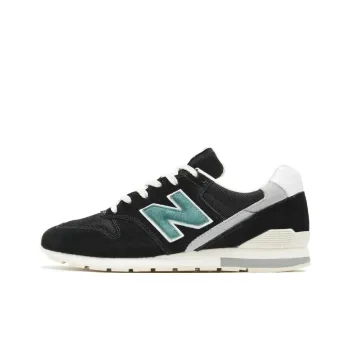 New Balance Anti Slip Wear Resistant Low Top Casual Running Shoes Men's Black Gray White