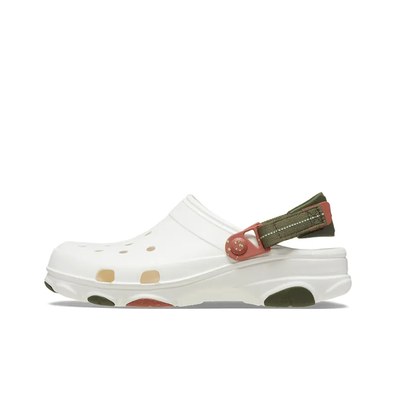 Crocs All Terrain Clogs 'White Green'-0