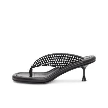 JW Anderson Bumper-Tube Flip Flops Women's Black