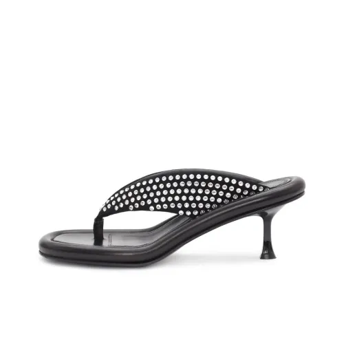 JW Anderson Bumper-Tube Flip Flops Women's Black