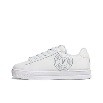 VERSACE JEANS Stylish Skateboarding Shoes Women's White