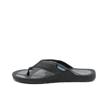 SCARPA Rubber Sole Slip-Resistant Flip Flops Unisex Black
