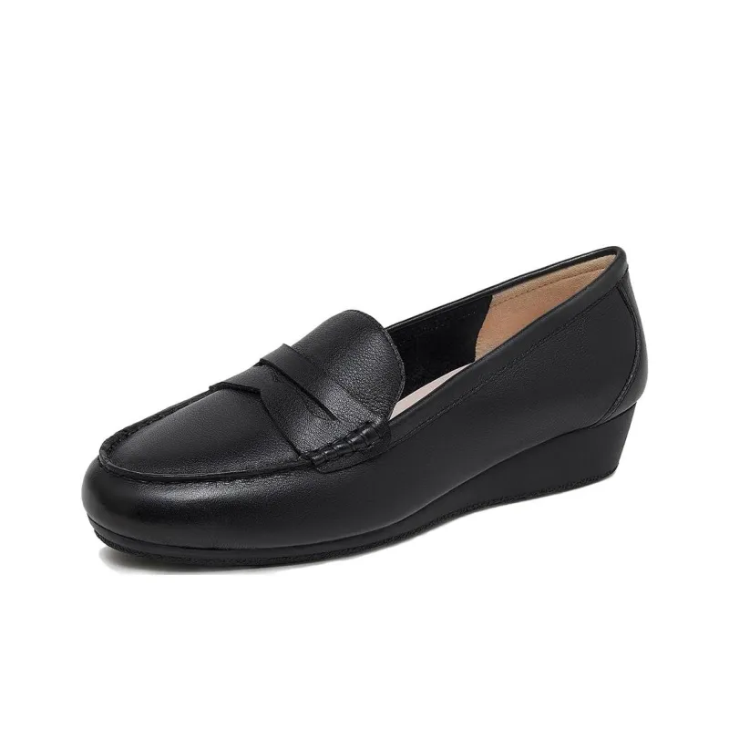 CAMEL Loafers Women's Black Beige White Pink-0
