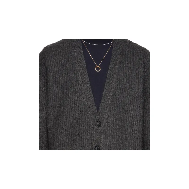 Maison Margiela Brass Glass Necklaces Unisex Gold-3