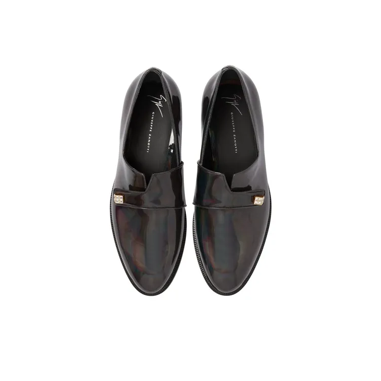 giuseppe zanotti Marty Patent Leather Loafers-4