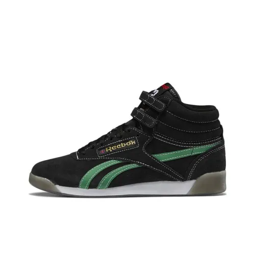 Freestyle Women's Reebok High 'Human Rights Now! - Black Green'