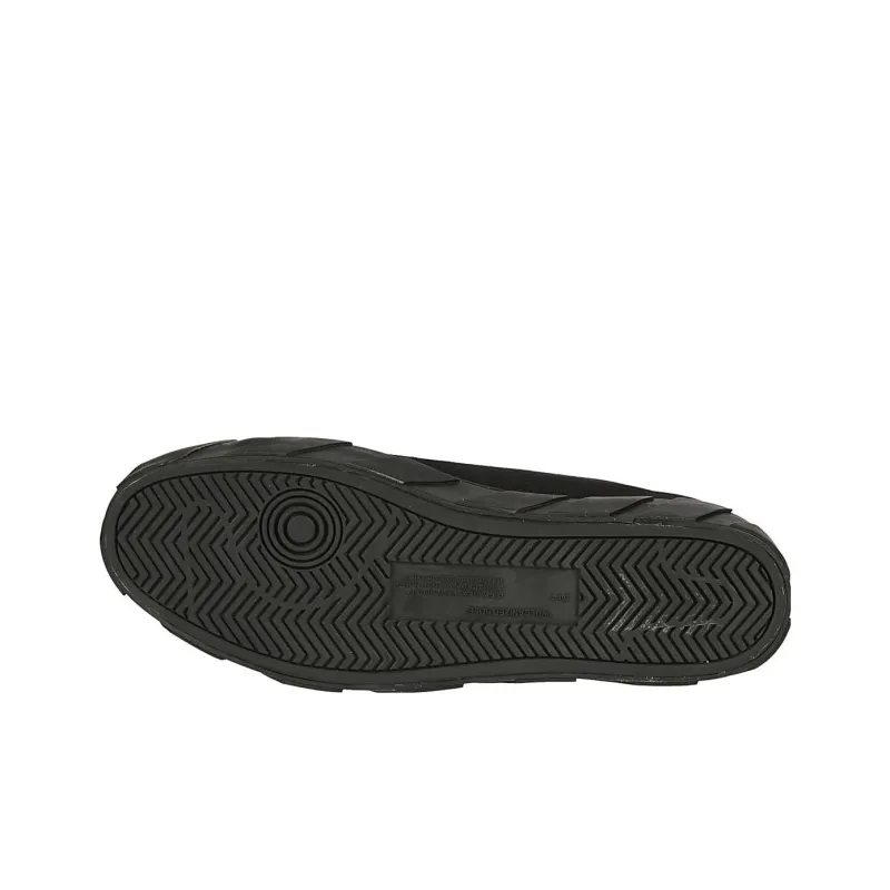 OFF WHITE High Top Stylish Skateboarding Shoes Men's Black-4