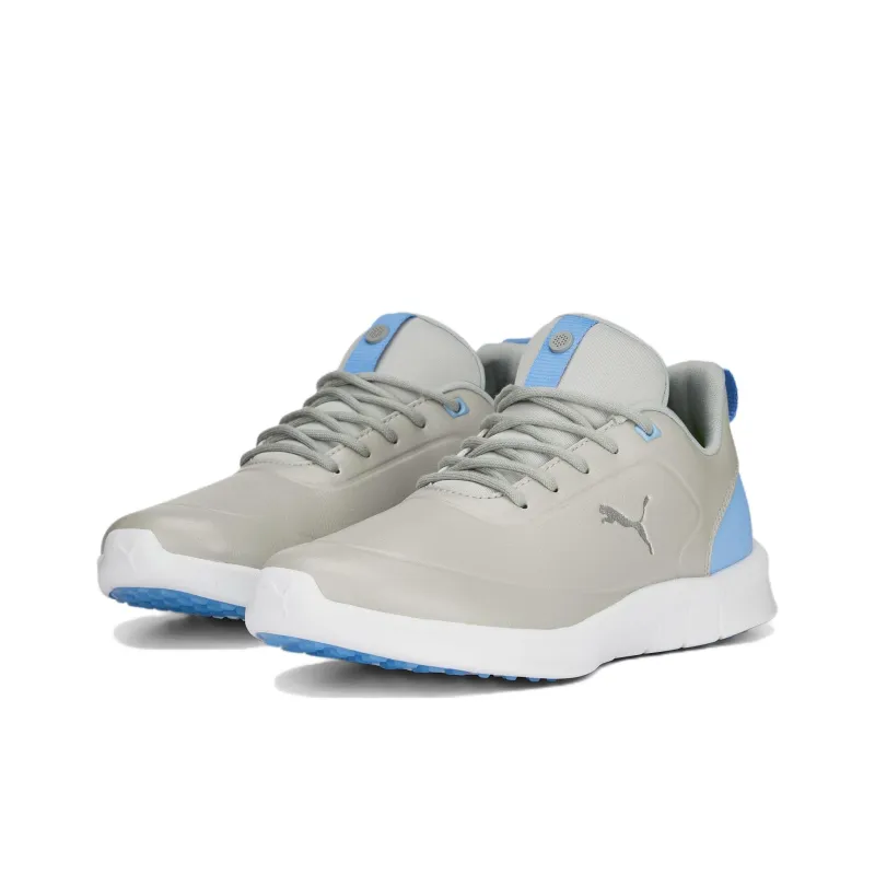 PUMA Anti Slip Wear Resistant Low Top Golf Shoes Women's Blue Gray-2