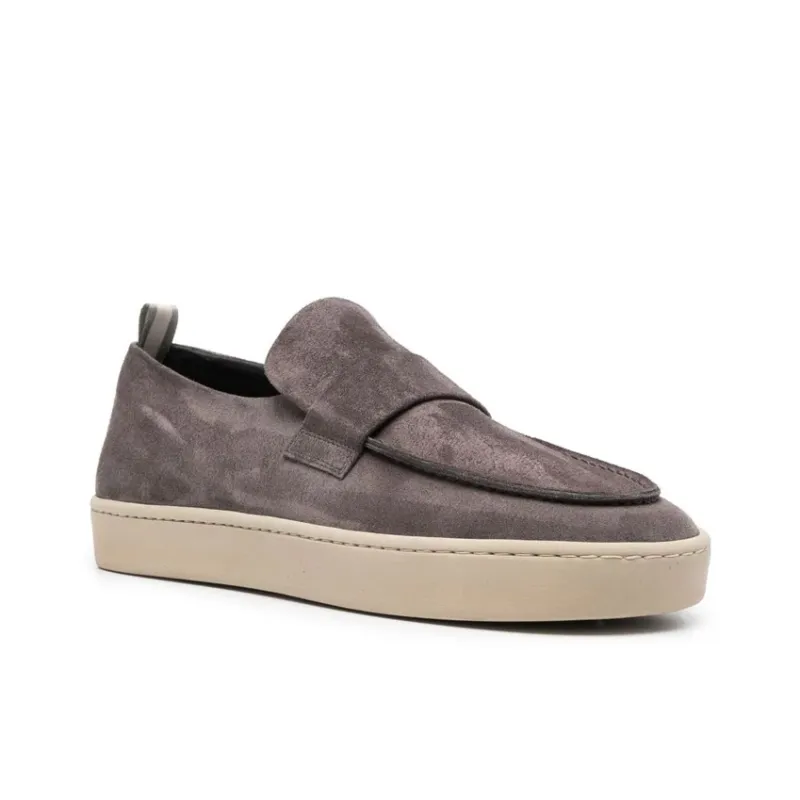 Officine Creative Almond toe Leather Loafers-2