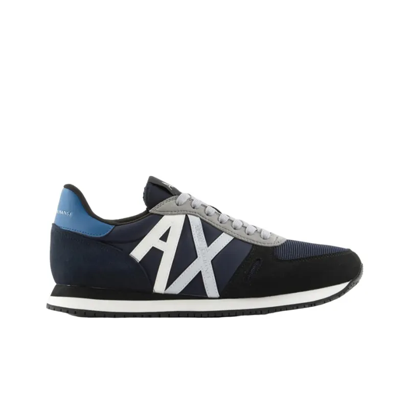 ARMANI EXCHANGE Colour-block Lace-up Sneakers-1
