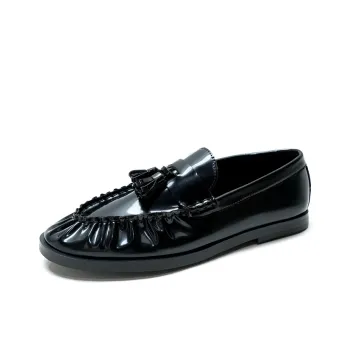 Iraqis Are Pleasing To Themselves Loafers 1.5cm Unisex Black