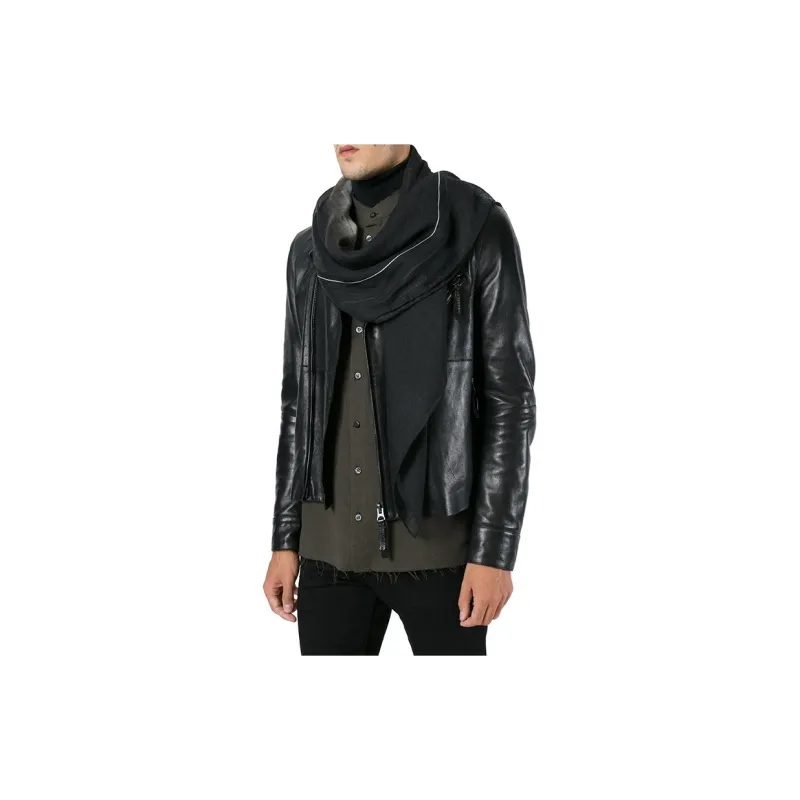 Givenchy Bag Collection Silk Scarves Unisex Black-4