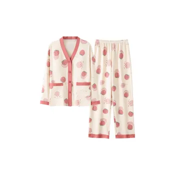 Sleeping Beauty Pajama Set Women's Pink