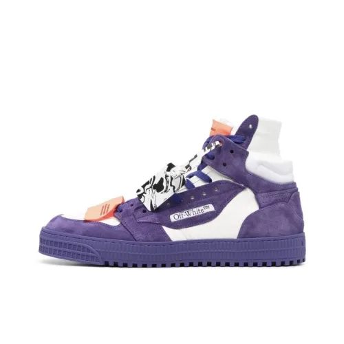 OFF-WHITE Stylish Skateboarding Shoes Men's Purple