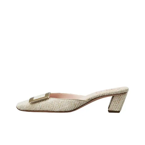 Roger Vivier Belle Vivier High Heels Women's Beige