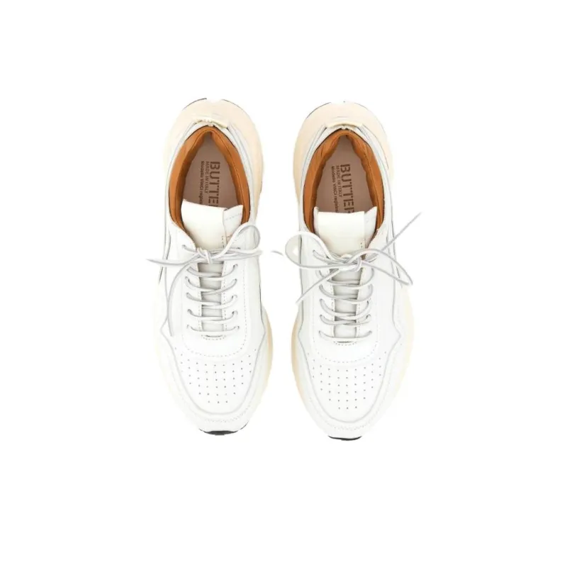 BUTTERO Vinci Leather Sneakers-2