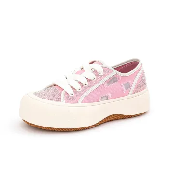 Zdwo Wear-resistant And Lightweight Low-Top Canvas Shoes Women's