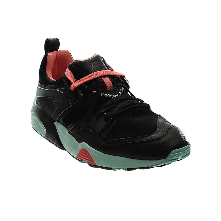 PUMA PINK DOLPHIN X BLAZE OF GLORY Low-Top Running Shoes Men's Black-2