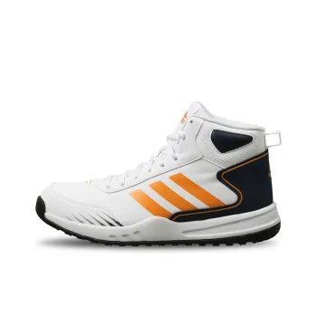 Adidas ExcelCourt Excelcourt Wear-Resistant Slip-Resistant Mid-Top Running Shoes Men's White Blue