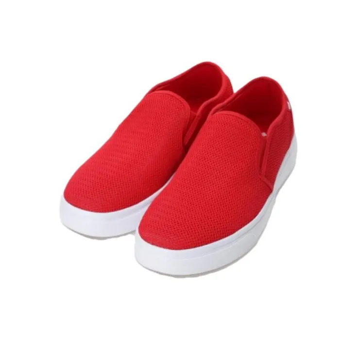 Columbia Anti Slip Wear Resistant Low Top Skateboard Shoes Women's Red-2