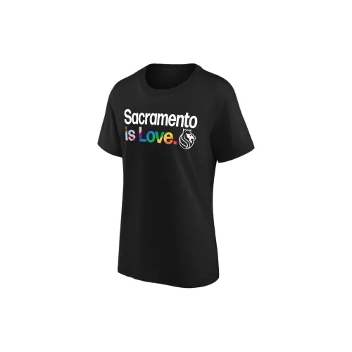 NBA Sacramento Kings T-Shirts Women's Black