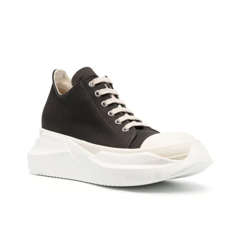Rick Owens DRKSHDW Lido Abstract Lace-up Sneakers-2