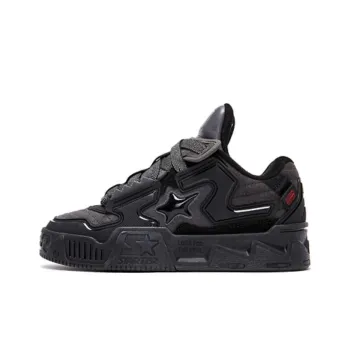 STARTER Skateboard Shoes Women's Low Top Black