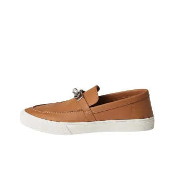 HERMES Game Stylish Skateboarding Shoes Men's Brown