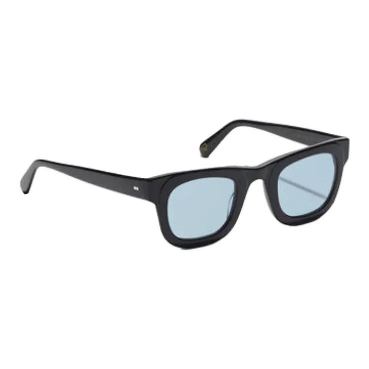 MOSCOT Acetate Rectangular Sunglasses Men's Black-2