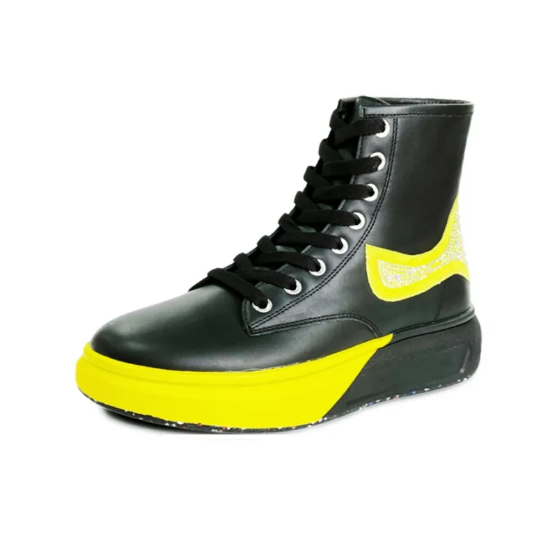 It Must Be Done High Top Casual Shoes Unisex-16
