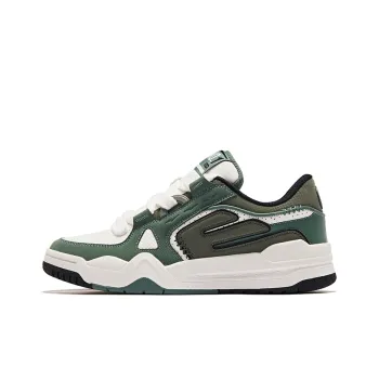 Erke Skateboard Shoes Men Low Top Microcrystal White Pine Frost Green