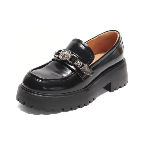 PT'SON Loafers Women's Black