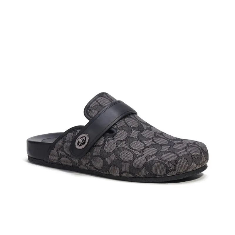 COACH Closed Toe Slippers Men's Black-2
