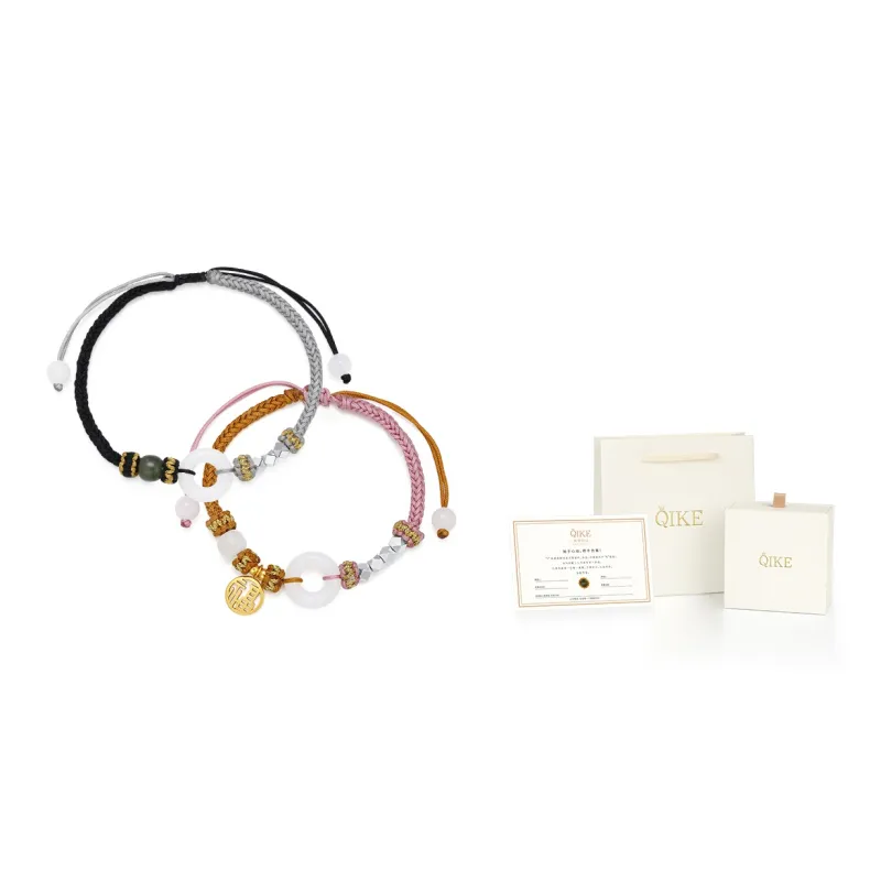 SEVEN COOK Bracelets White Jade Unisex-1