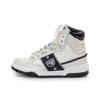CHIARA FERRAGNI High-Top Skateboard Shoes Women's Gray