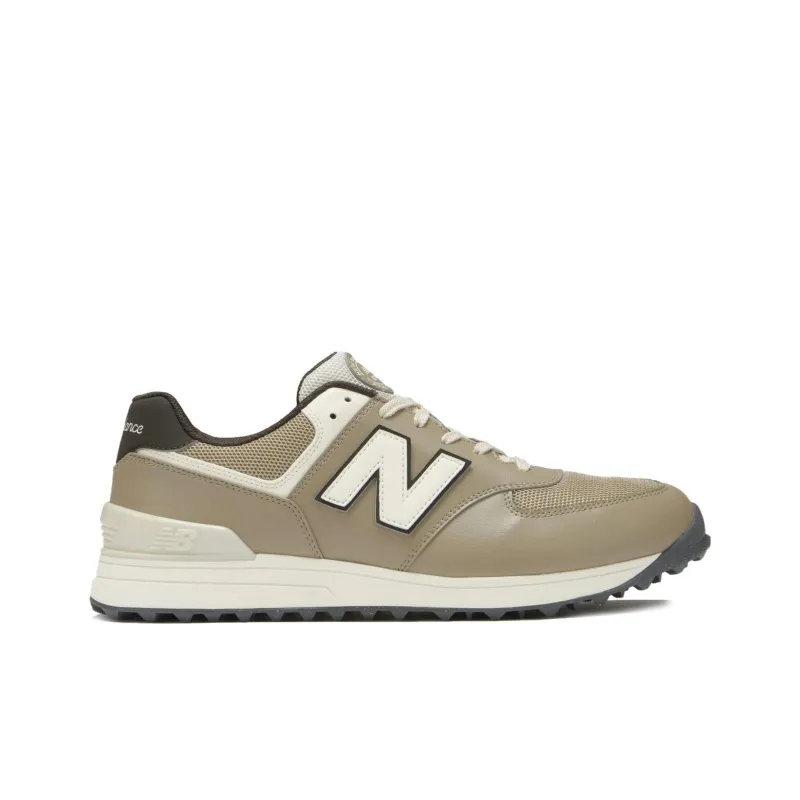 New Balance NB 574 Cushioning Wear Resistant Low Top Golf Shoes Women's Brown-1