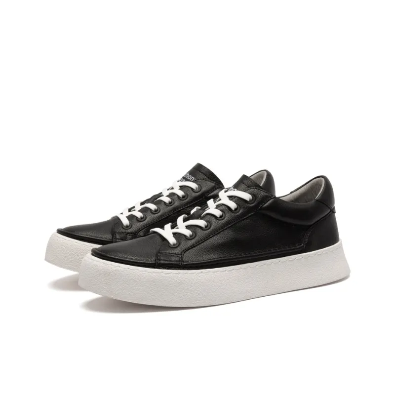 Anthony Miles Stylish Skateboarding Shoes Men's Black-1