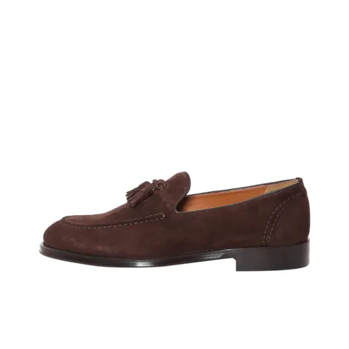 DOUCAL'S Tassel-detail Suede Loafers