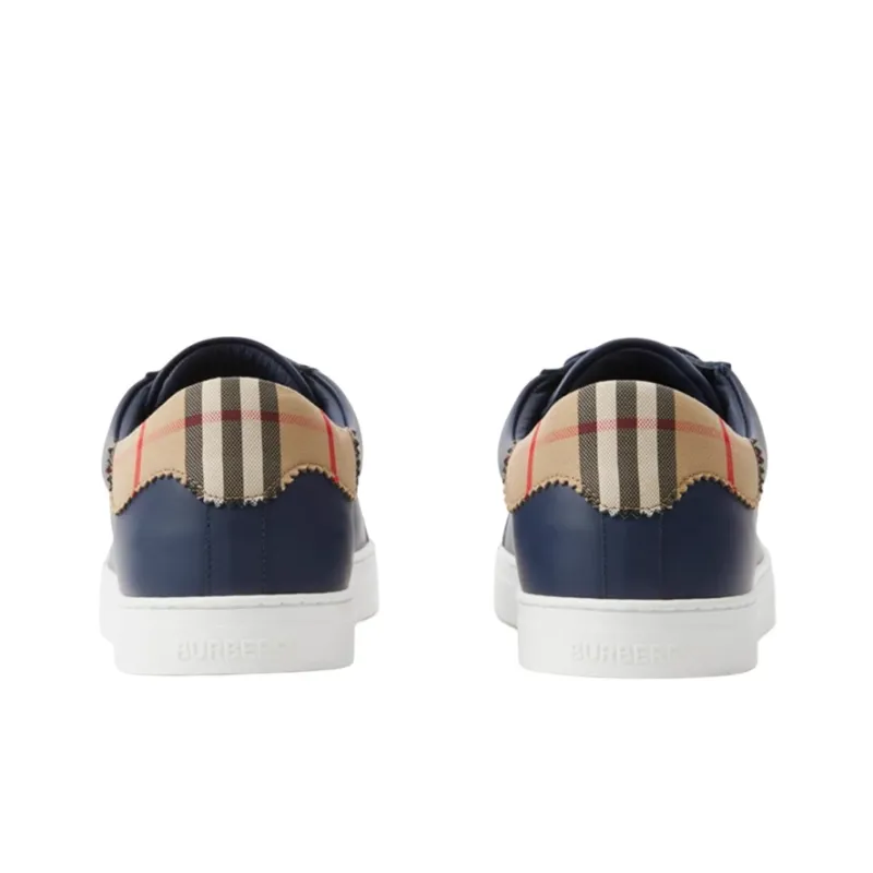 Burberry Stylish Skateboarding Shoes Men's Marine Blue-4
