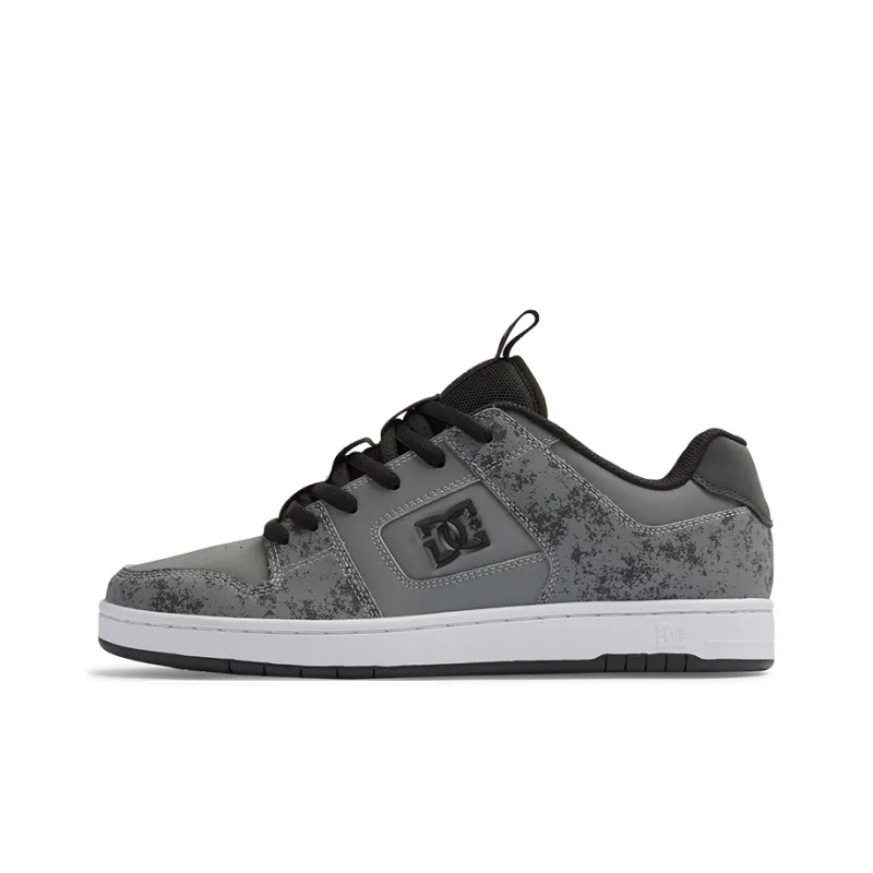 DC Shoes Slip Resistant Cushioning Wear Resistant Low Top Skateboard Shoes Unisex Dark Gray-0