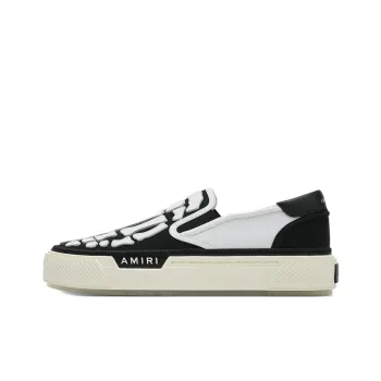 AMIRI Skel Top Slip On 'Black White'