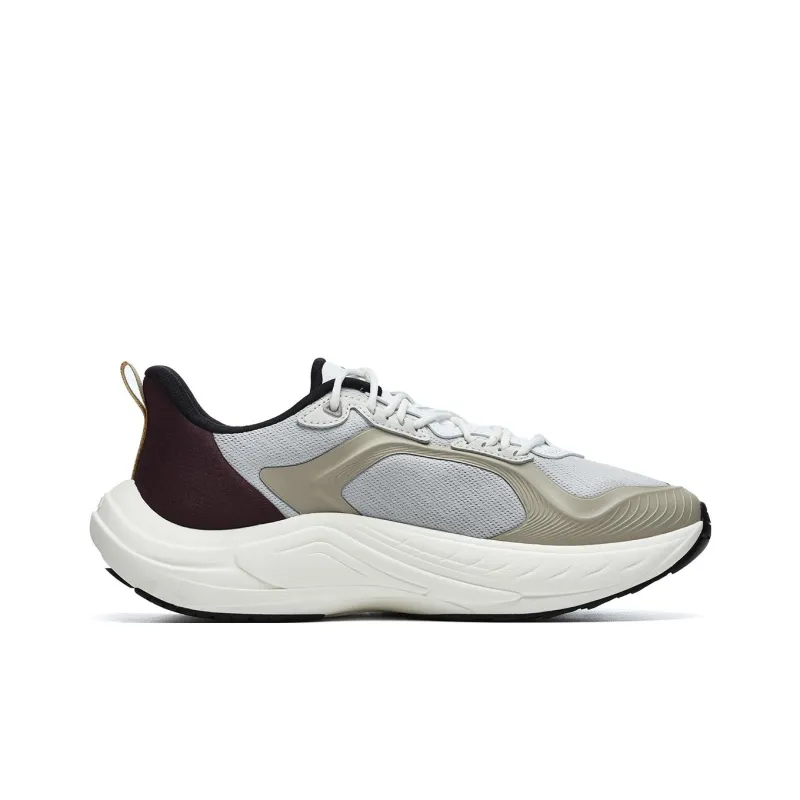 FILA WOLF Cushioning Anti Slip And Wear Resistant Low Top Casual Shoes Women's Lunar Rock Gray-1