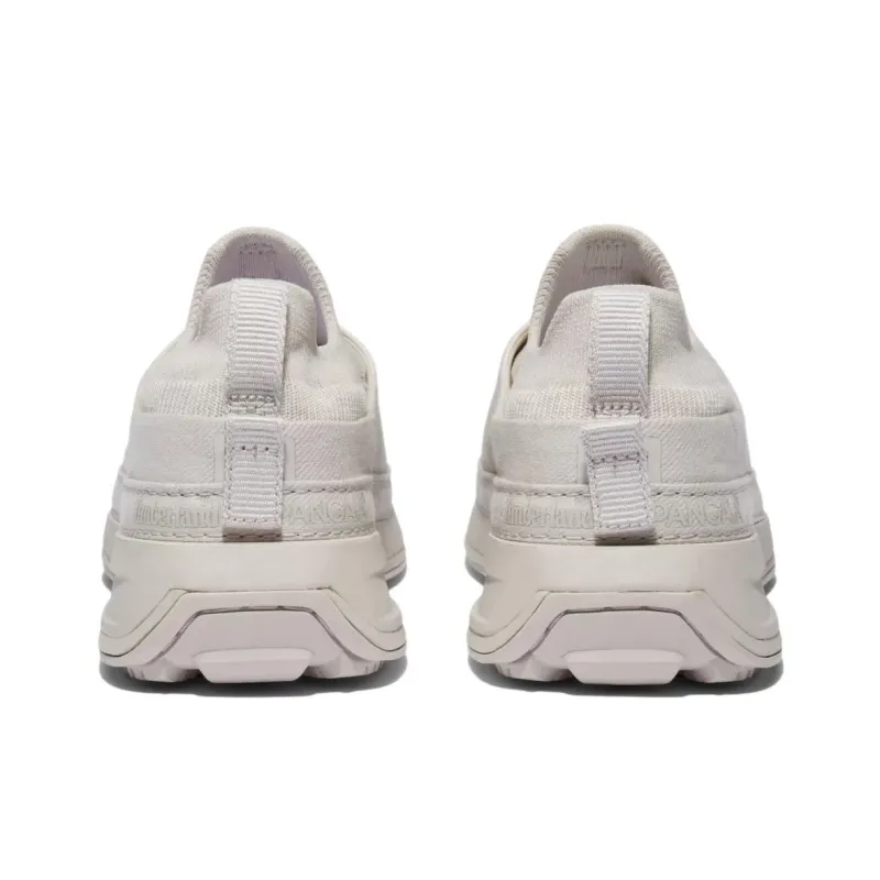 PANGAIA x Timberland Anti Slip Wear Resistant Low Top Sports Casual Shoes Women's White-4