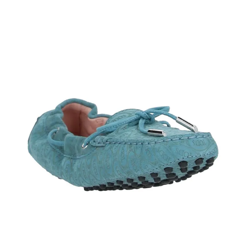 TOD'S Beanie Shoes Women's Blue-2